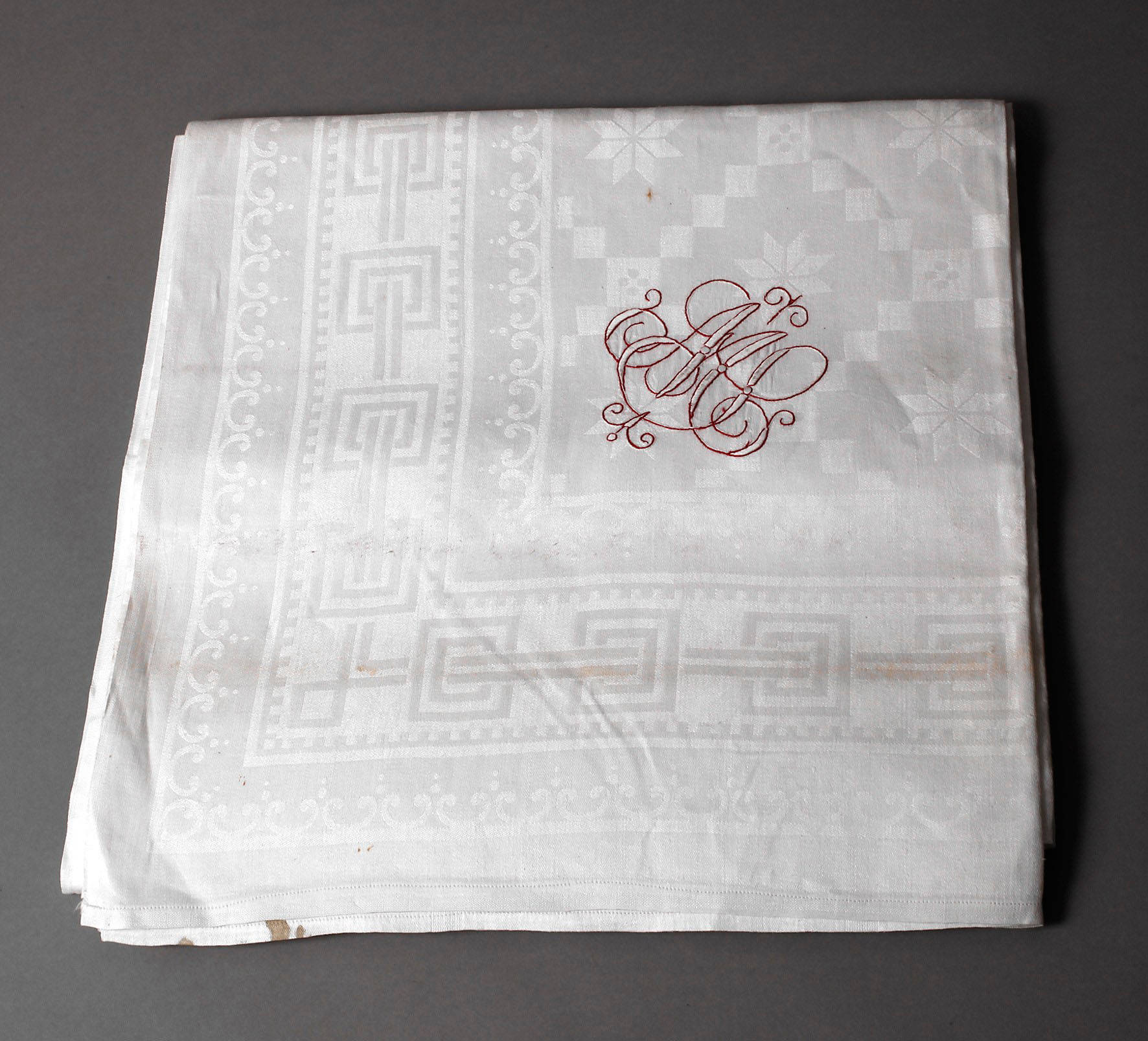 Tafeltuch Mäanderdekor