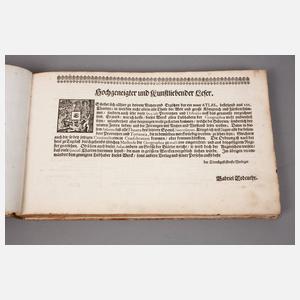 Bodenehrs Atlas Curieux 1. Viertel 18. Jh.