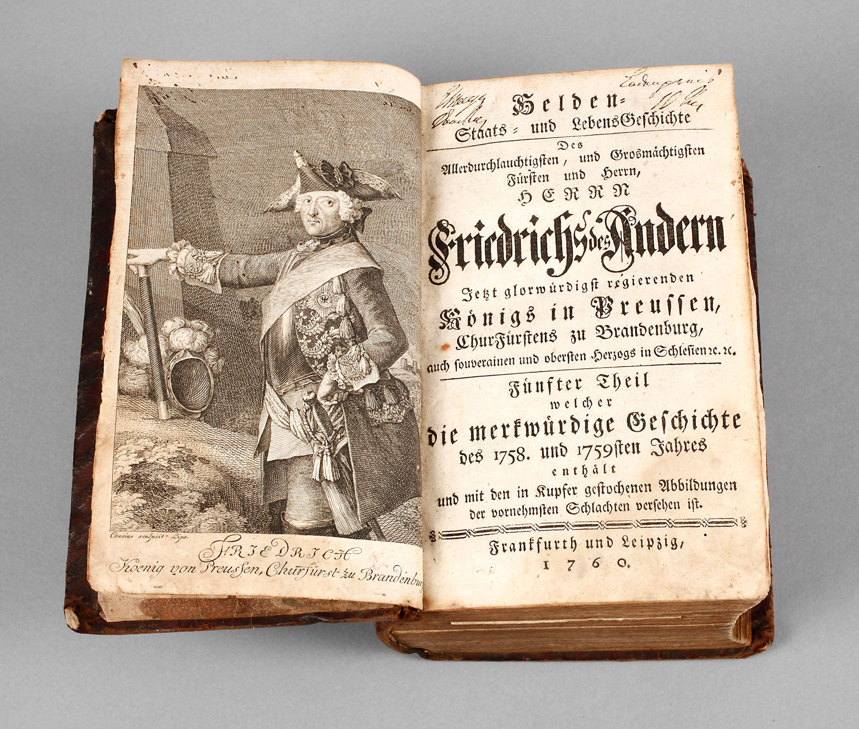 Hempels Lebensgeschichte Friedrich des Großen