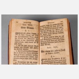 Statuten der Stadt Mühlhausen 1788