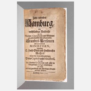 Jetzt-lebendes Hamburg 1722