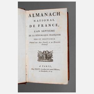 Almanach National de France 1799