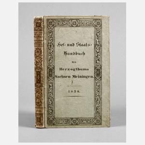 Hof- u. Staats-Handbuch Hzgthm. Sachsen-Meiningen