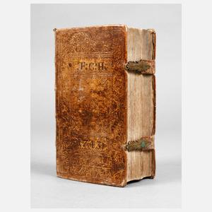 Sammlung medizinischer Bücher der 1. Hälfte des 18. Jhs.