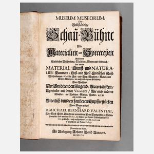 Valentinis Museum Museorum 1704