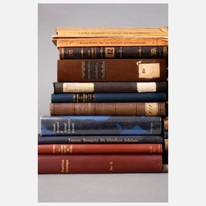 Kleine botanisch-zoologische Bibliothek 19. Jh.