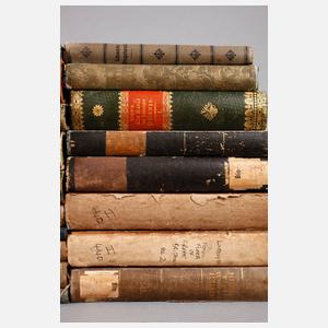 Kleine botanisch-zoologische Bibliothek 19. Jh.