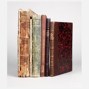 Naturwissenschaftliches Bücherkonvolut