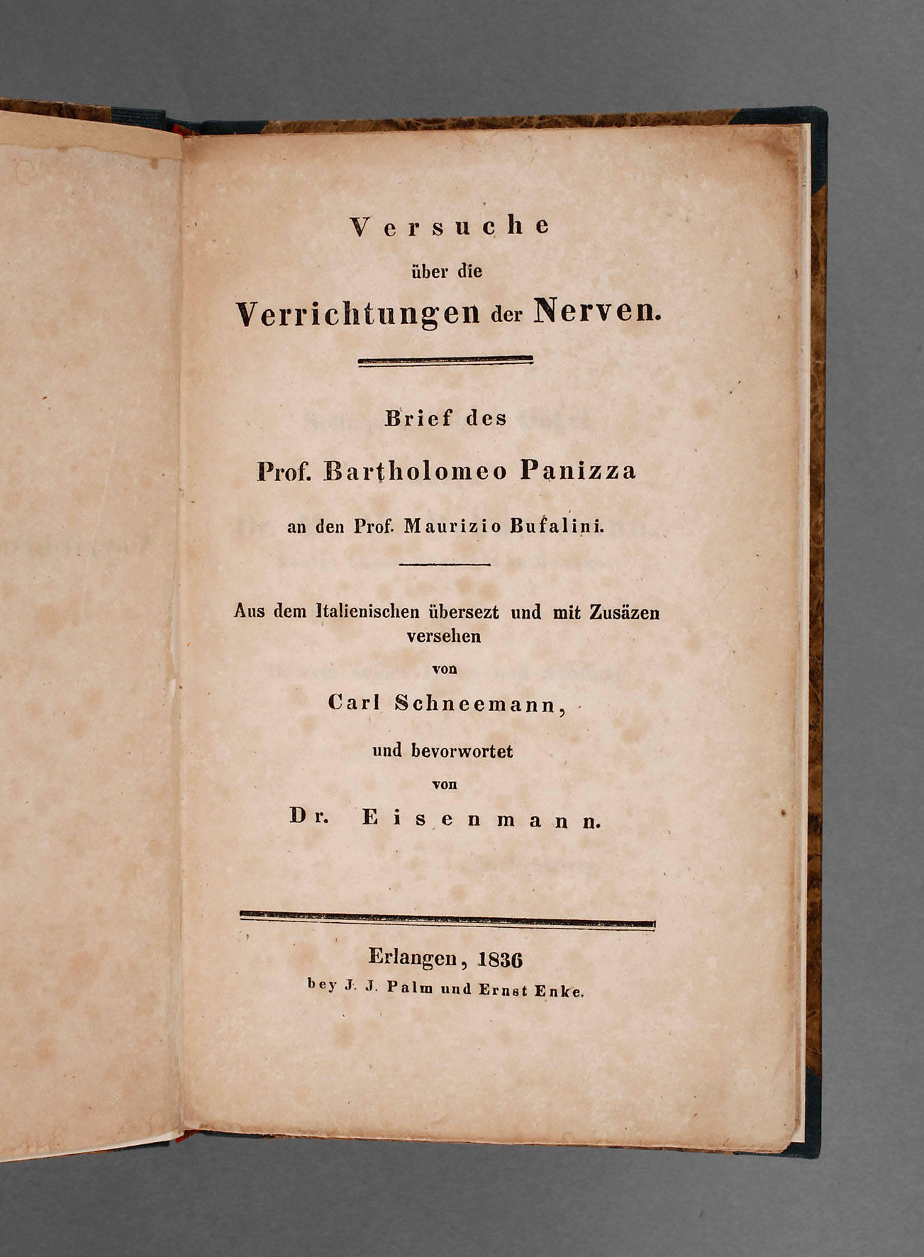 Versuche über die Verrichtungen der Nerven