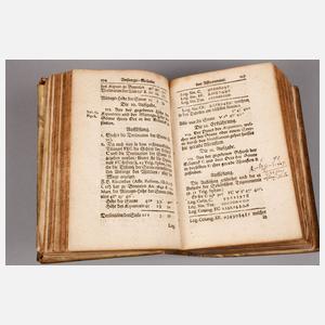 Wolffens Anfangsgründe der Mathematik 1710