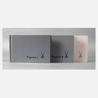 Drei Lieferkataloge Meissener Porzellan111