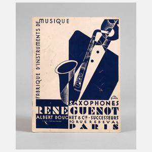 Katalog Saxophone René Guénot