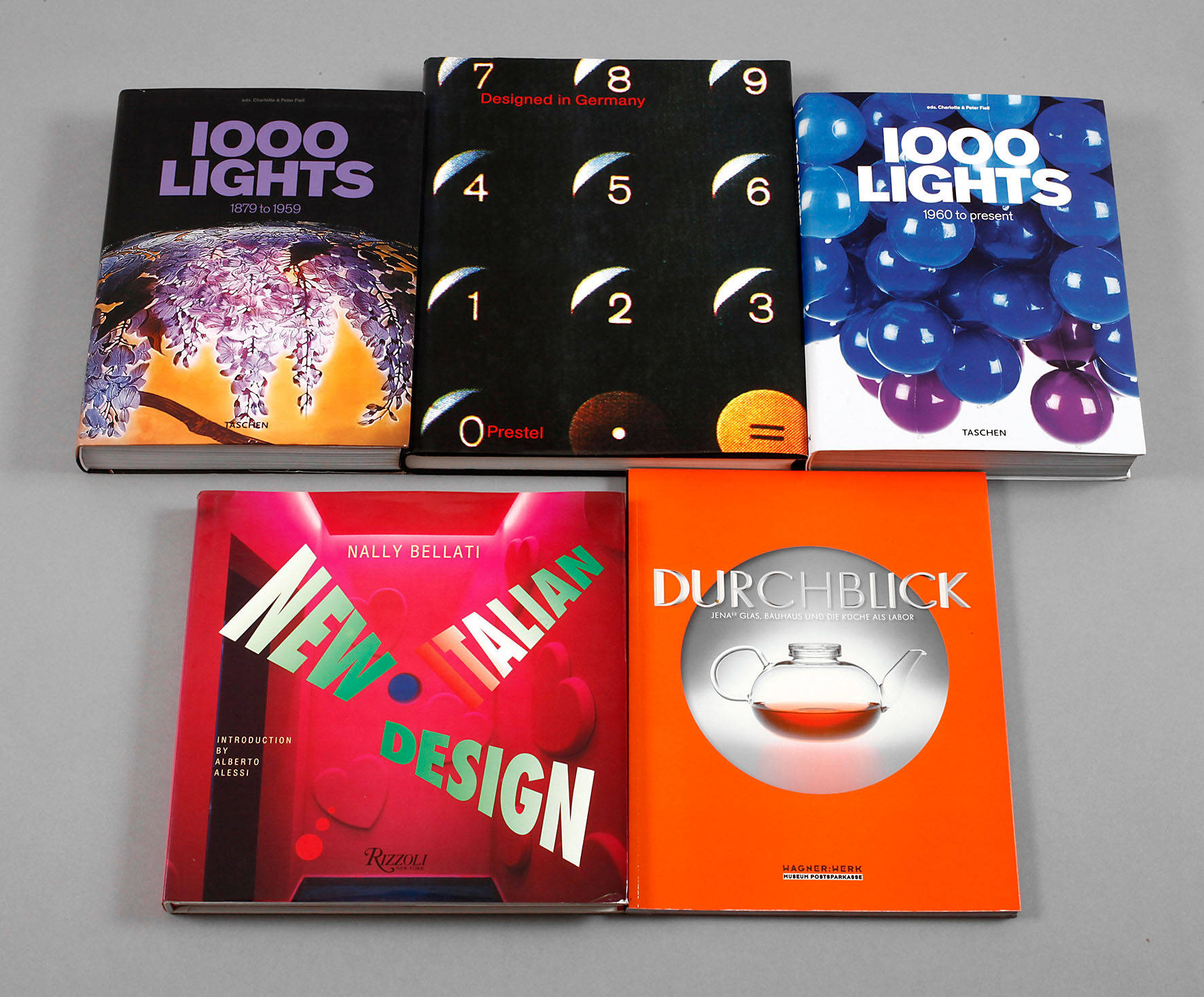 Konvolut Fachbücher Design/Kunsthandwerk