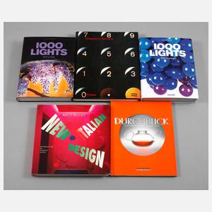 Konvolut Fachbücher Design/Kunsthandwerk