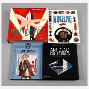 Konvolut Fachbücher Art déco