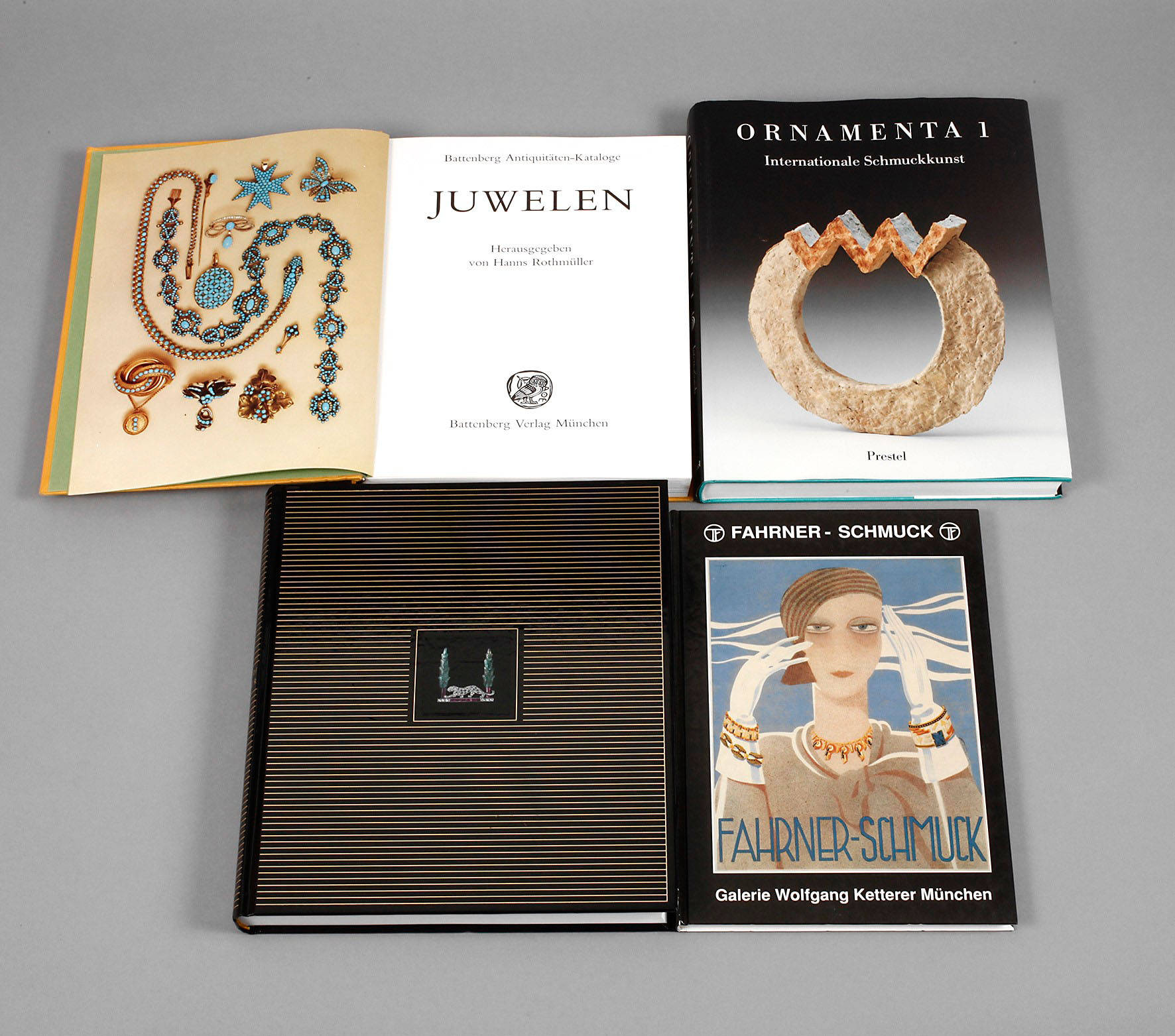 Konvolut Fachbücher Schmuck