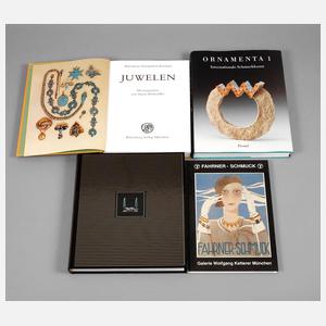 Konvolut Fachbücher Schmuck