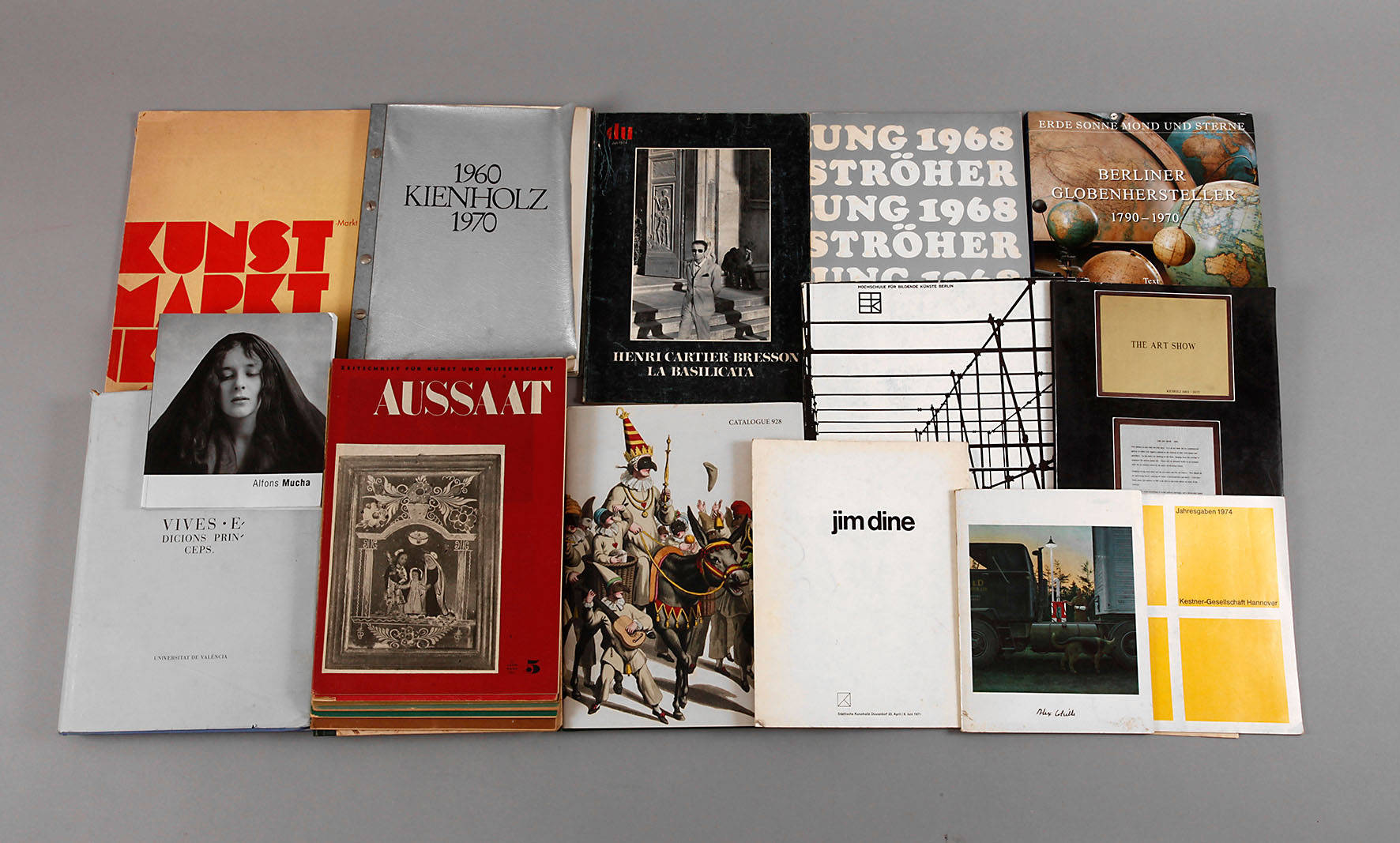 Konvolut Kunstkataloge