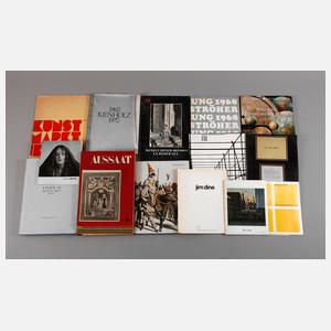 Konvolut Kunstkataloge