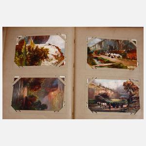 Ansichtskartenalbum Britannien