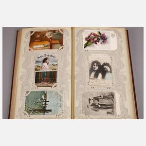 Ansichtskartenalbum Kitschpostkarten