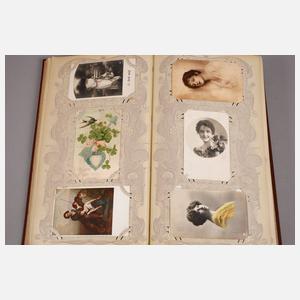 Ansichtskartenalbum Kitschpostkarten