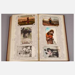 Ansichtskartenalbum Kitschpostkarten