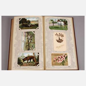 Ansichtskartenalbum Kitschpostkarten