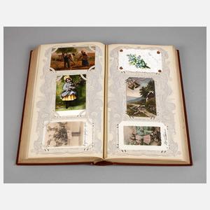 Ansichtskartenalbum Kitschpostkarten