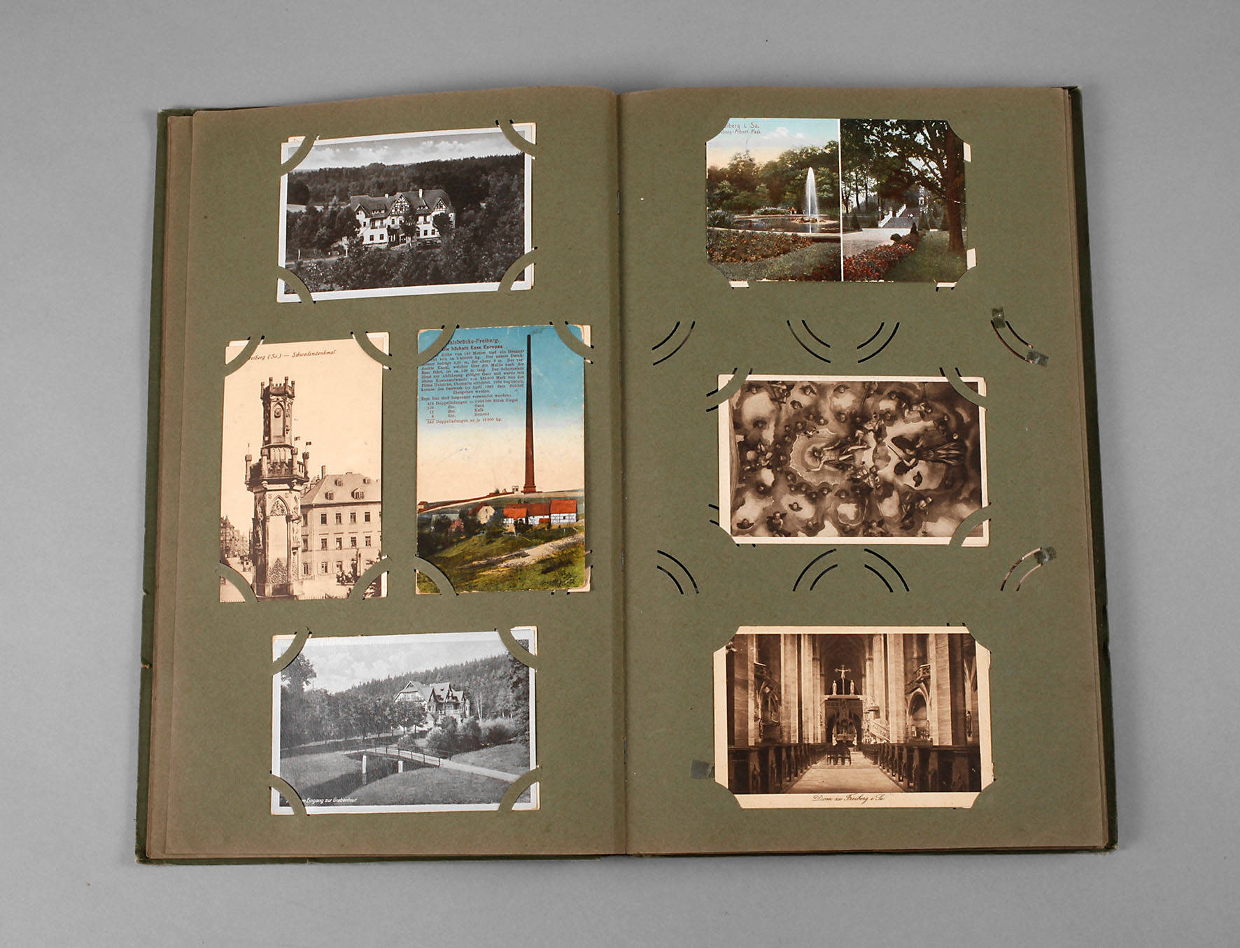 Ansichtskartenalbum Sachsen
