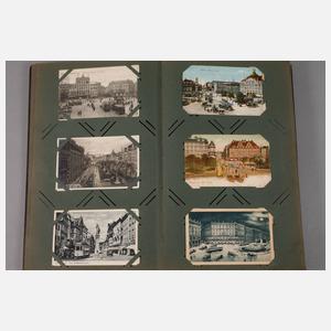 Ansichtskartenalbum Straßenbahnen