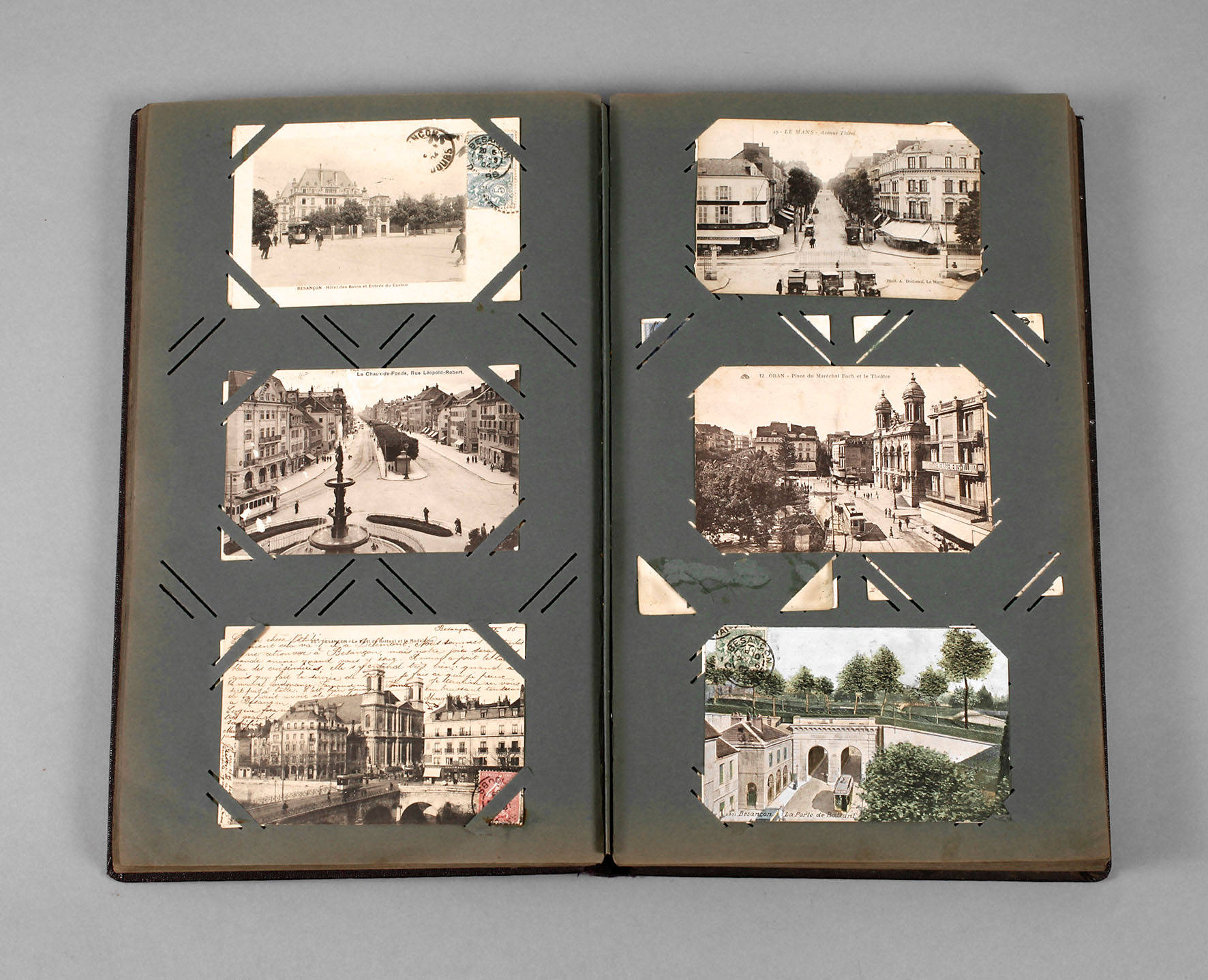 Ansichtskartenalbum Straßenbahnen