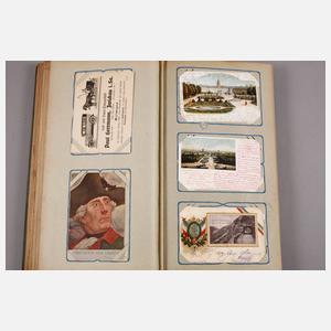 Ansichtskartenalbum um 1900