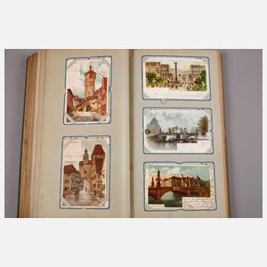 Ansichtskartenalbum um 1900