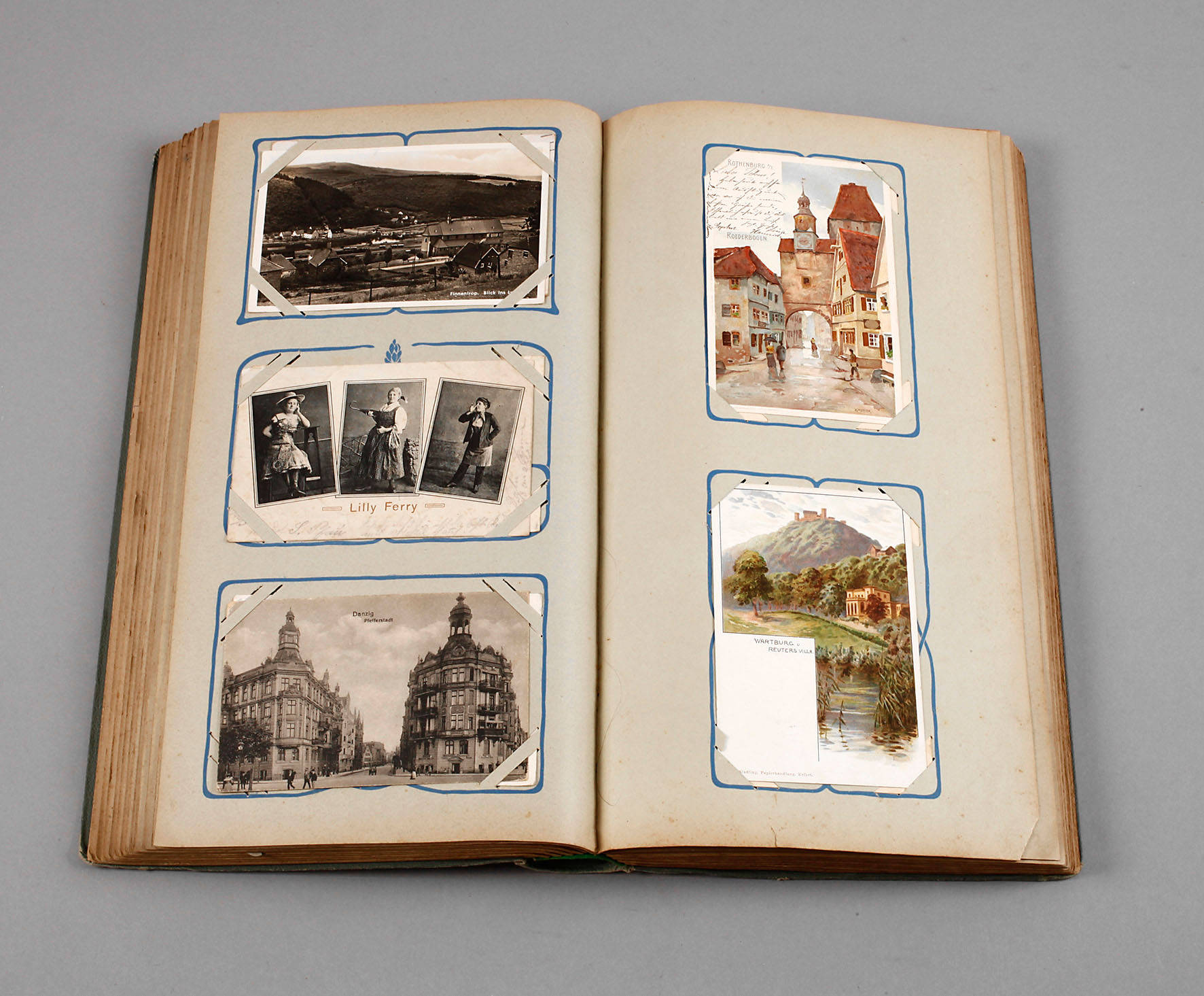 Ansichtskartenalbum um 1900