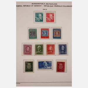 Briefmarken BRD kplt. 1949–83 Posthorn geprüft