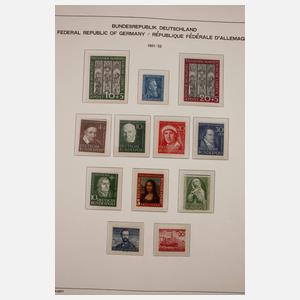 Briefmarken BRD kplt. 1949–83 Posthorn geprüft