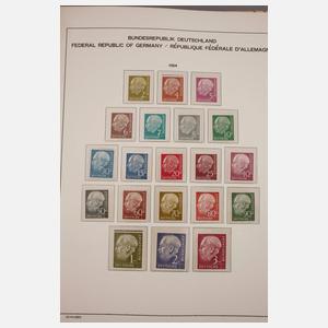 Briefmarken BRD kplt. 1949–83 Posthorn geprüft