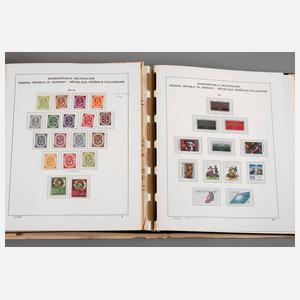 Briefmarken BRD kplt. 1949–83 Posthorn geprüft