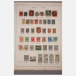Briefmarken Russland 1870–1930