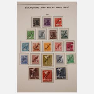 Briefmarken Westberlin 1949–84