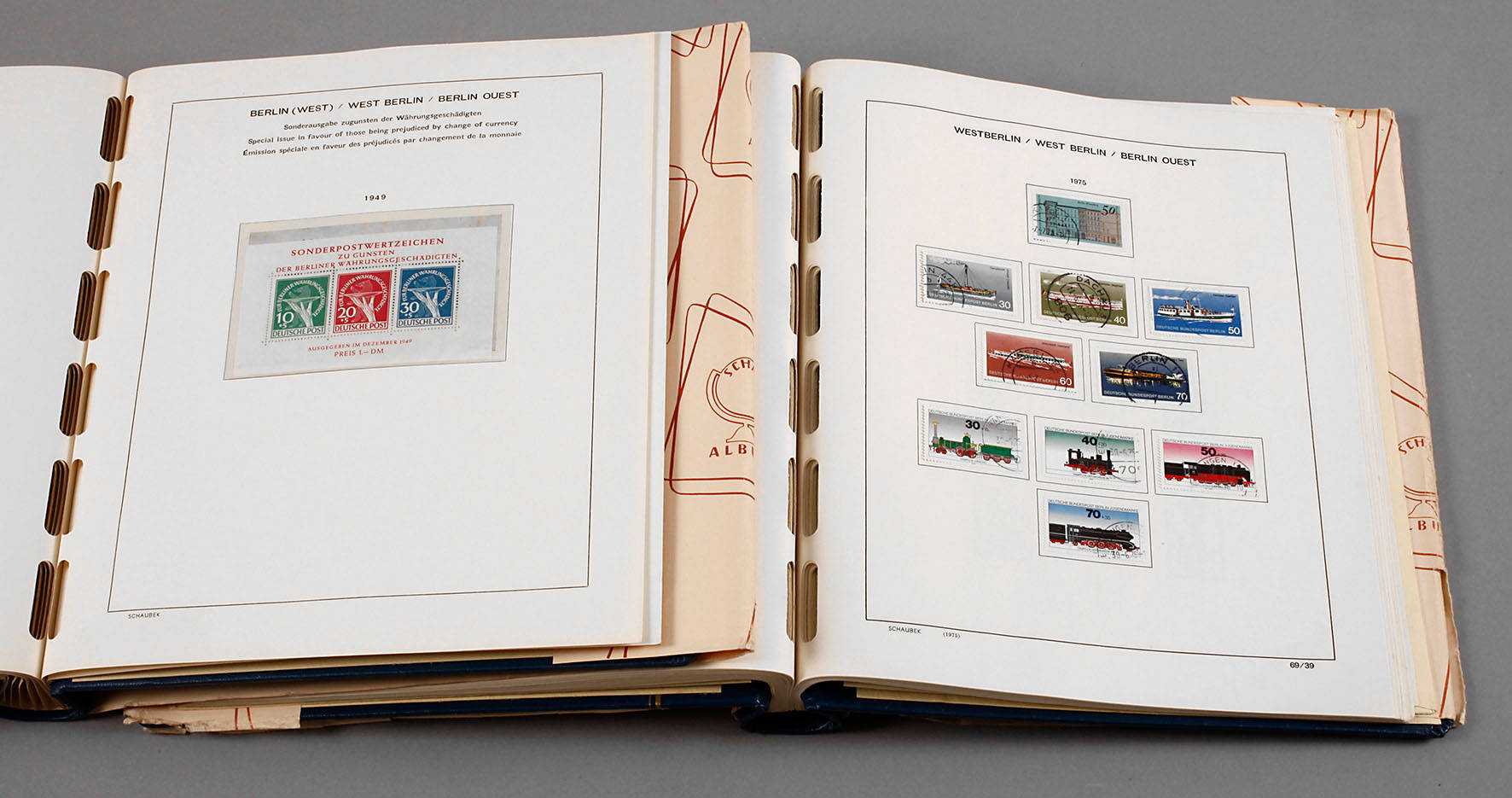 Briefmarken Westberlin 1949–84