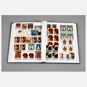 Album Reklamemarken und Papiersiegel