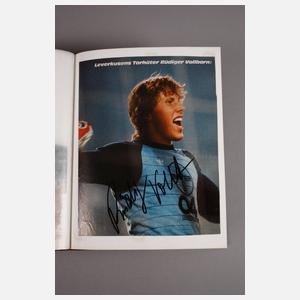 Autogrammsammlung Fußball