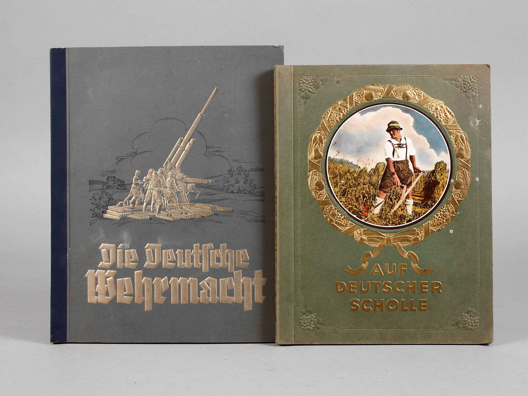 Zwei Sammelbilderalben 3. Reich