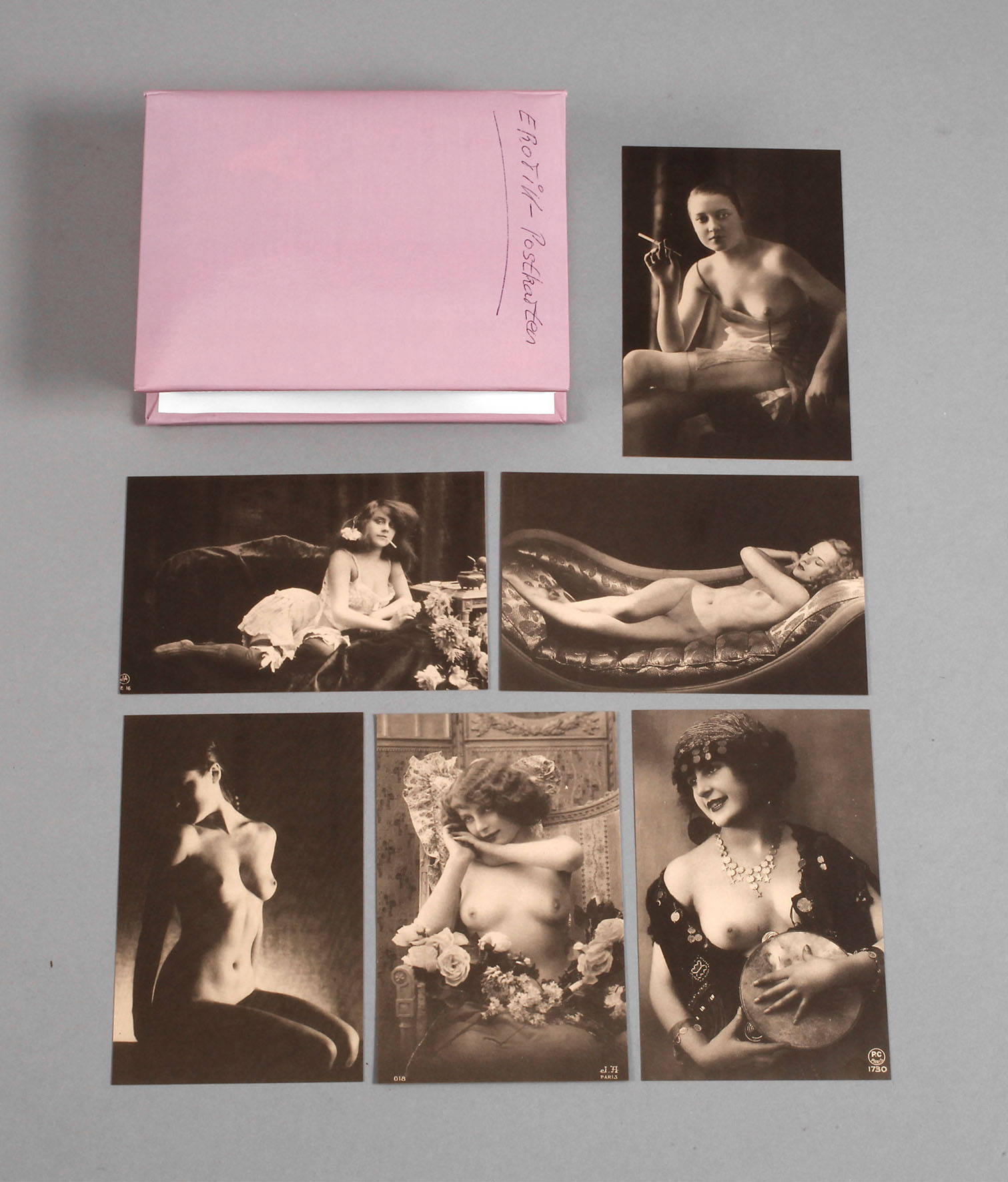 Konvolut erotische Postkarten