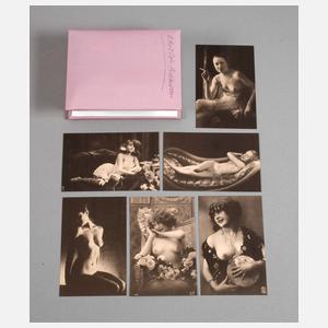 Konvolut erotische Postkarten
