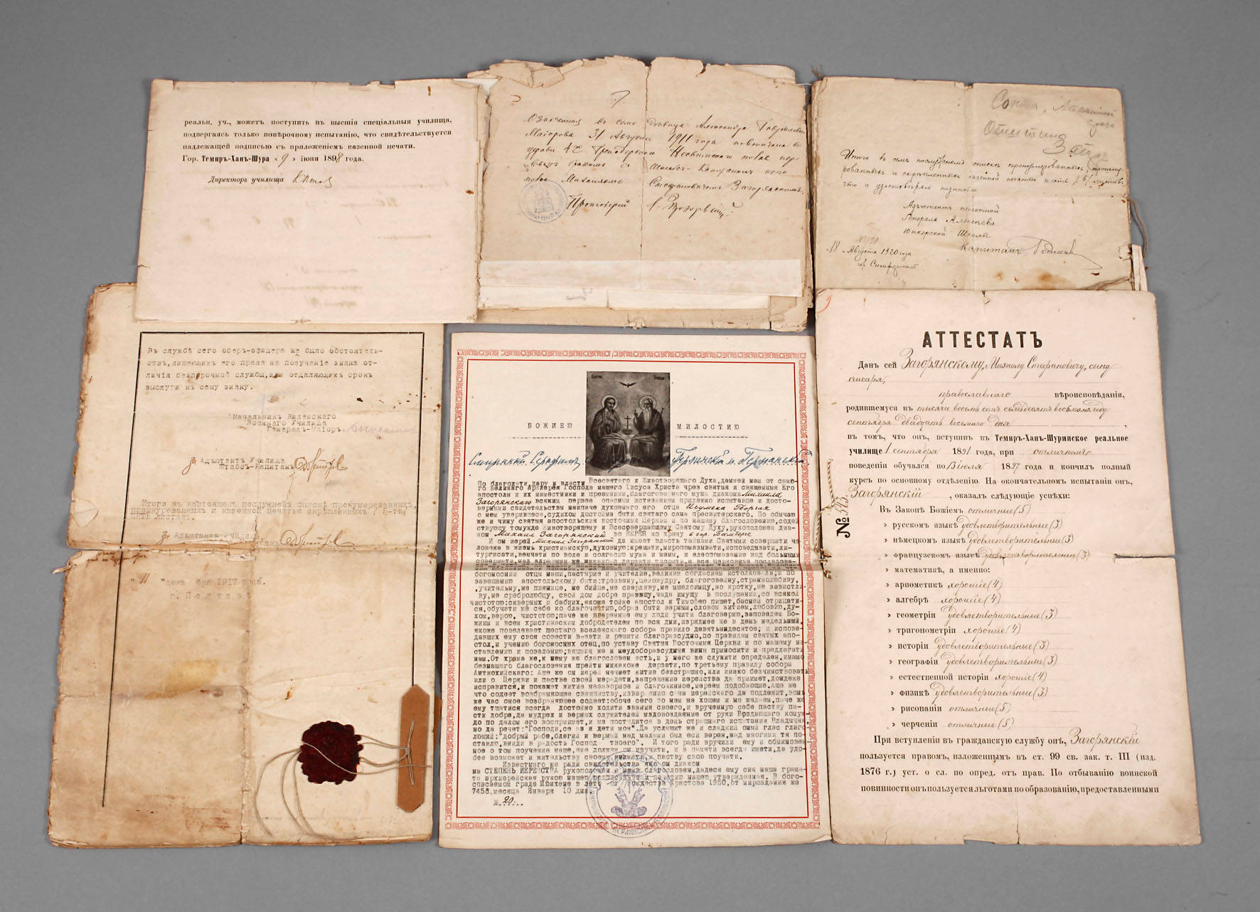 Konvolut russische Dokumente