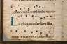 Blatt aus einem Antiphonar