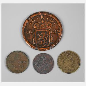 Konvolut Kleinmünzen 17. Jh. bis um 1800